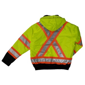 Factory Supply Enhanced Mining High Visibility Winter Hi Vis Reflective <b>Safety</b> Work Jacket - Product Image 5
