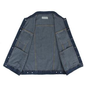 Outdoor Winter-Down Lightweight High Quality Custom Navy-Color Training Shooting-Hunting Denim Waistcoats Vests - Product Image 2