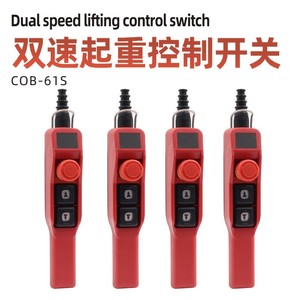 Pourquoi un interrupteur à bouton de grue à double vitesse Co61s avec coque en plastique et contact en alliage d'argent pour équipement automatisé - Product Image 5