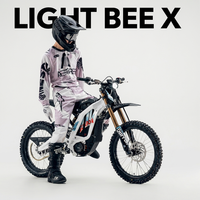 Disponible en entrepôt aux États-Unis et en Europe, Surron Light Bee X, moto électrique tout-terrain pour adultes, moto-cross, e-bike, distributeur américain