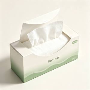 Facial Tissue Paper Box 3 Ply Eco-friendly Ultra Soft Cotton Home Use Customized Daily Care - Product Image 2
