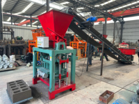 Machine à fabriquer des briques en ciment durable et à haute efficacité 4-30B, production stable pour les projets de construction et de logement