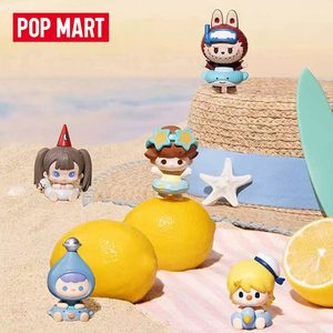 Nuevas Figuras Originales POPMART Island Vacation <span class=keywords><strong>y</strong></span> DIMOO World, Mini Figuras de PVC, Anime, Popbeans, Caja Sorpresa para Decoración del Hogar - Product Image 4