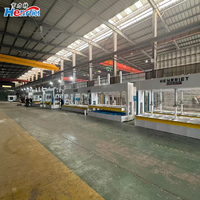 Machine de laminage de portes en PVC à cadre en H 75T pour la production de panneaux de porte alvéolés perforés et la fabrication de feuilles de porte en WPC