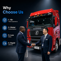 Camion tracteur d'occasion Shacman X5000 6x4 à couple élevé, 550 CV, remis à neuf, pour une efficacité logistique accrue