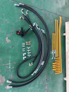 PC45 Mini Escavadeira Aux Pipe Line Kits Hidráulica Rock Breaker Hammer Piping Kits - Product Image 6