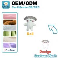 Boneka Hewan Campuran Super Lembut Ukuran 4 inci 7 inci 8 inci, Boneka untuk Mesin Cakar, Jenis Beruang, Gantungan Ransel, Bersertifikat CE