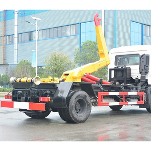 Camion à ordures Dongfeng 4x2 avec benne à bras articulé amovible, fabricant de camions à ordures à bras de ramassage - Product Image 5