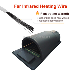 Dôme <span class=keywords><strong>de</strong></span> sauna infrarouge lointain Fitkang 180 pièces Germanium 144 pièces Pierres <span class=keywords><strong>de</strong></span> Jade, Capsule <span class=keywords><strong>de</strong></span> <span class=keywords><strong>spa</strong></span> en cuir PU pour la thérapie thermique et le <span class=keywords><strong>bien</strong></span>-<span class=keywords><strong>être</strong></span> corporel - Product Image 3