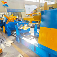Dérouleur hydraulique automatique Xinnuo pour bobines d'acier, capacité 5T 10T, pour ligne de formage à froid