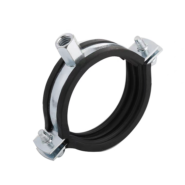 Adjustable Heavy-duty Metric Stainless Steel Galvanized Pipe Clamp Metal Pipe Clamp