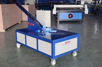 Machine d'installation de code d'angle de conduit carré pneumatique