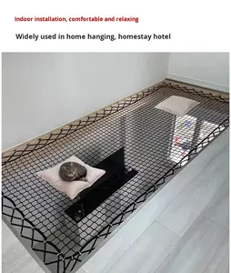 बच्चों और वयस्कों के लिए हैममॉक फ्लोर लॉफ्ट नेट बेड का जाल - Product Image 4