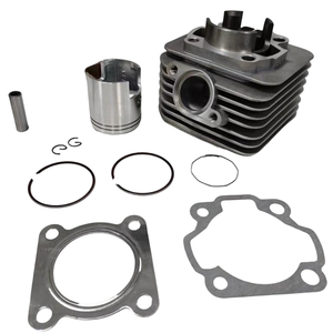 Nuova Testata Cilindro <span class=keywords><strong>Moto</strong></span> 52.5mm 100cc Monocilindrico Ricambio Parte Superiore Motore per <span class=keywords><strong>Suzuki</strong></span> V100 AH100 AG100 - Product Image 3