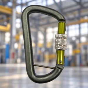 Mosquetón de Aluminio HM A103KSG con Triple Bloqueo Anodizado - Capacidad de 10kN, Herramienta de Montañismo, Gancho de Sujeción para Escalada y Aparejos - Product Image 5