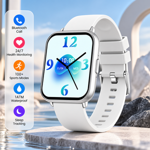 <span class=keywords><strong>Reloj</strong></span> Inteligente con Pantalla Cuadrada de 1.83 Pulgadas, 123 Modos Deportivos, Llamadas por Bluetooth, Oxígeno en Sangre, Logotipo Personalizado, Empaque Personalizado, Resistente al Agua - Product Image 2