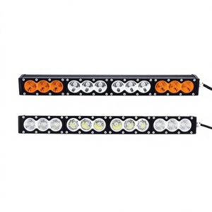 Nuova Barra Luminosa LED Combo Ambra e Bianca da 22 Pollici, 120W, 10800 Lumen, 9-32V DC, Certificata IP68 per Veicoli Fuoristrada - Product Image 1