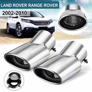 2 Piezas de Tubo de Escape para Automóvil, Punta de Silenciador Ovalada de Acero Inoxidable para Honda CRV CR-V 2017 2018, para Land Rover Range Rover 2002-2010 - Product Image 1