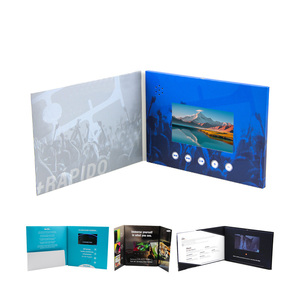 Livre <span class=keywords><strong>vidéo</strong></span> souvenir de mariage 2026 avec écran LCD, lecteur <span class=keywords><strong>vidéo</strong></span> personnalisé et coffret cadeau, livret <span class=keywords><strong>vidéo</strong></span> avec couverture <span class=keywords><strong>personnalisée</strong></span> pour la famille - Product Image 2