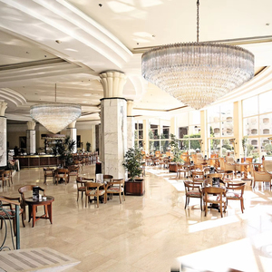 Lampes suspendues en cristal LED de luxe pour chambre à coucher, design rond pour hall d'hôtel, <span class=keywords><strong>luminaires</strong></span> décoratifs pour salon - Product Image 1