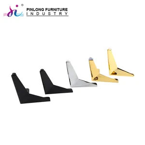 Accessori di fabbrica hardware diretto per mobili da tavolo gambe in metallo per divano moderne semplici gambe da tavolino