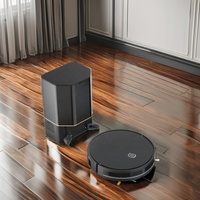Robot aspirateur et serpillière intelligent rechargeable à auto-nettoyage, best-seller
