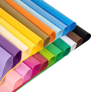 Tùy chỉnh mô giấy bao bì mang nhãn hiệu màu xanh màu hồng đen vàng Logo gói giấy <span class=keywords><strong>Tissue</strong></span> - Product Image 3