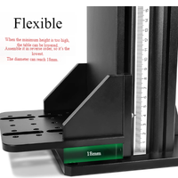 Plate-forme de levage à axe Z, grand établi expérimental optique, colonne, tige à vis en forme de T
