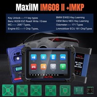 Original Autel Maxiim IM 608 IM608 II Pro J2534 XP400 Pro IMMO Key and Chip Programmer Automotriz Scanner Diagnostic Tools
