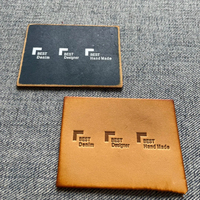 Meilleur prix, patch en cuir personnalisé avec logo en relief, badges en PU à coudre pour jeans, vêtements et habillement - Couleurs et tailles personnalisées
