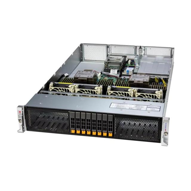 Supermicro Hyper SuperServer SYS-222H-TN 2U Shallow Rack Mount Server Case 2U Rack Mount Server Case