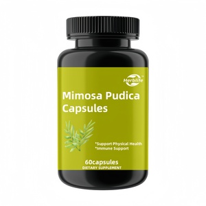 Cápsulas de Semillas de Mimosa Pudica de Marca Privada OEM, Suplemento Herbal para el Apoyo Intestinal y Digestivo para Adultos, Cápsulas de Semillas de Mimosa - Product Image 1