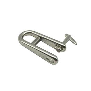 ISURE MARINE Manille plate en acier inoxydable de qualité supérieure avec goupille et barre, accessoires marins pour <span class=keywords><strong>camping</strong></span>, randonnée, bateaux, yachts, kayaks, <span class=keywords><strong>camping</strong></span>-cars - Product Image 4
