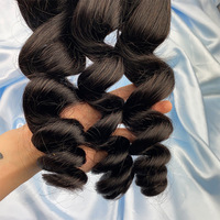 Lot de 3 Bundles de Cheveux Humains Brésiliens Vierges Non Traités 100% Naturels, Ondulés, 8A, 8-30 Pouces, pour Tissage et Extensions