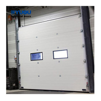 Puerta Seccional de Almacén con Motor de Seguridad, Elevación Vertical Industrial, Puerta Seccional para Muelle