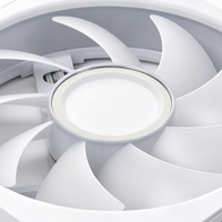 Nouveau Boîtier d'ordinateur Blanc à Prix d'Usine avec LED RGB, Cadre en Plastique, Design Miroir Infini, Ventilateur de Refroidissement PC Gaming 120mm