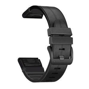 Lionorm Quick Release Fit 22mm 26mm Silicona suave y <span class=keywords><strong>correa</strong></span> de reloj de repuesto de cuero genuino para <span class=keywords><strong>Garmin</strong></span> Fenix 8 7X 6X 6 <span class=keywords><strong>Enduro</strong></span> - Product Image 5