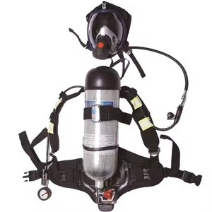 Áp lực tích cực Air mặt nạ <span class=keywords><strong>6.8L</strong></span> xách tay <span class=keywords><strong>SCBA</strong></span> thở Bộ máy áp lực tích cực chữa cháy thiết bị - Product Image 2