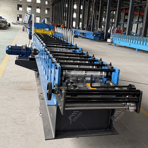 Shandong Popular Full Automatic High Productivity 400 Ridge <b>Cap</b> Roll Forming <b>Machine</b> with Motor Pump Engine for Floor Use - Product Image 4