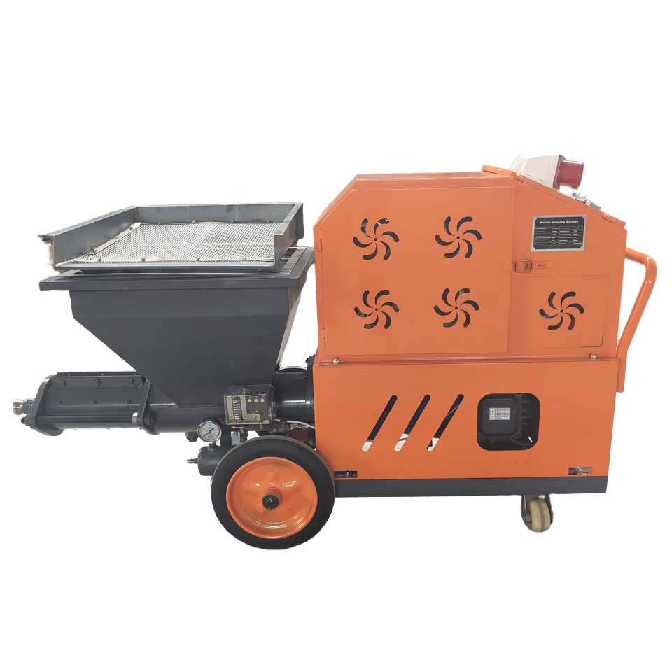 Plunger Mortar Spraying Machine Mortar Shotcrete Machine Automatic Screw Cement Wall Plaster 511 Mortar Spraying Machine