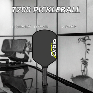 Anpassbare T700 Raw Carbon Fiber Honeycomb Core Pickle ball Paddel für den Rennsport Langlebig für Zwischen spieler ab Werk - Product Image 2