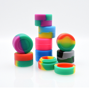 Thị trường Mỹ tập trung container 2ml 5 ml 7ml 11ml 22ml 3ml trắng đen rõ ràng Silicone container Silicone lọ - Product Image 1