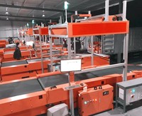 Equipo de Carga y Descarga de Contenedores, Cinta Transportadora Telescópica Fija con Sistema DWS y Separador