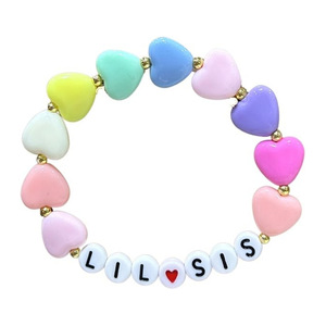 <span class=keywords><strong>Bracelet</strong></span> artisanal en pâte polymère arc-en-ciel pour femme, style <span class=keywords><strong>grande</strong></span> sœur, tendance transfrontalière Europe-Amérique, vente chaude - Product Image 6