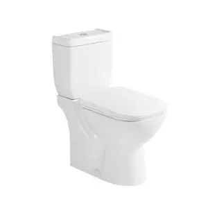 Giá rẻ hai mảnh WC nhà vệ sinh bát PP bao gồm chỗ ngồi nhà vệ sinh tủ quần áo nước