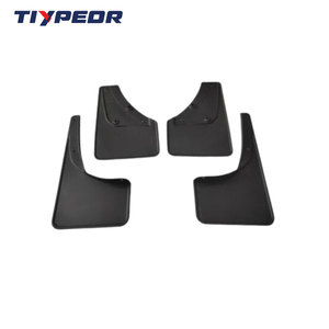 Ensemble de garde-boue de porte TIYPEOR avant et arrière lot de 4 noir pour <span class=keywords><strong>Suzuki</strong></span> Jimny 2019 - <span class=keywords><strong>2021</strong></span> garde-boue de voiture garde-boue Installation facile - Product Image 2