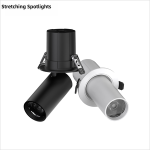 <span class=keywords><strong>Spot</strong></span> encastré LED rétractable 220V 12W 18W, design encastré, éclairage de plafond pour centre commercial - Product Image 4