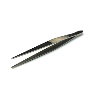Ensemble de pinces à épiler en acier inoxydable, outils de réparation électronique de précision incurvés, 4 pièces - Product Image 3