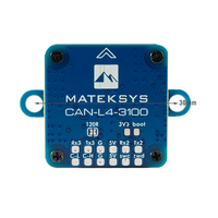 Магнитометр Mateksys CAN-RM3100, датчик PNI RM3100, узел DroneCAN UAVCAN AP_Periph для ArduPilot, RC FPV, дронов с фиксированным крылом, VTOL