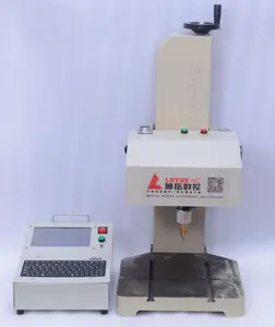 Stainless steel pneumatic electric marking desktop nameplate marking machine metal parts marking machine